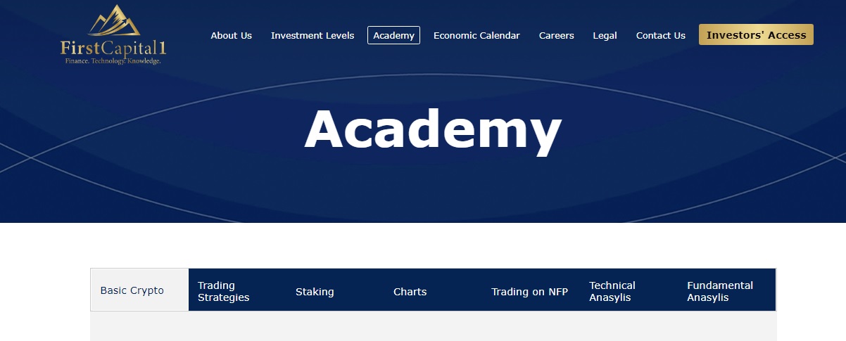 First Capital1 Academy