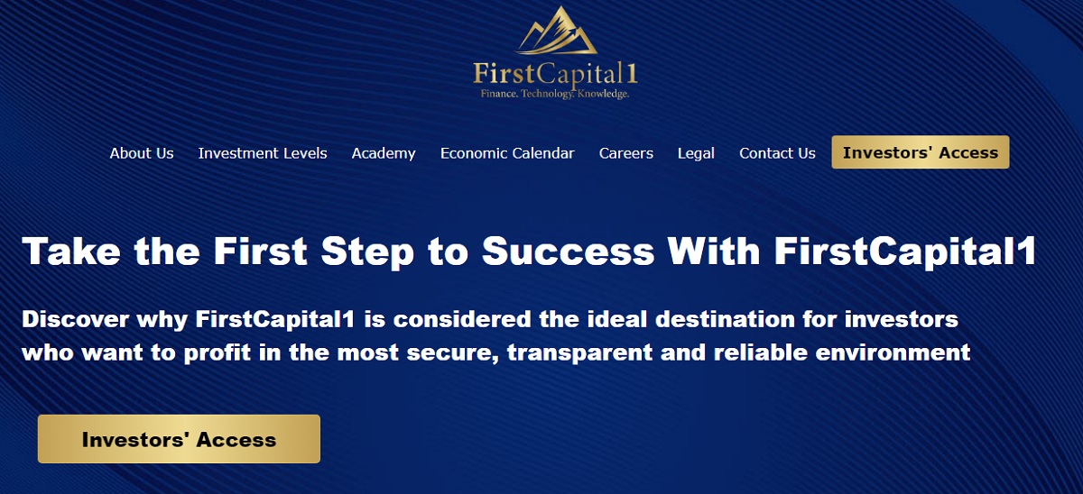 First Capital1 Homepage