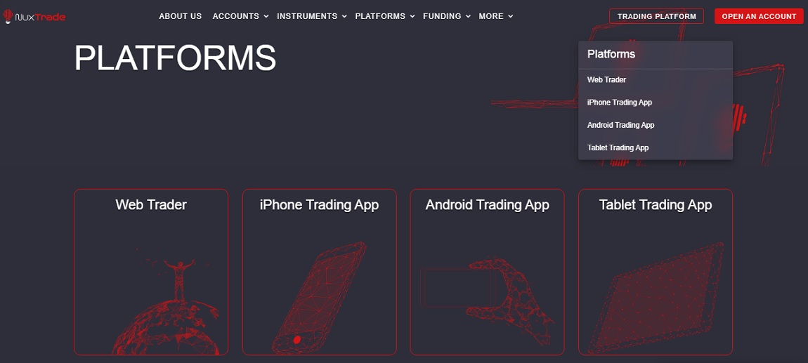 Nuxtrade Platforms