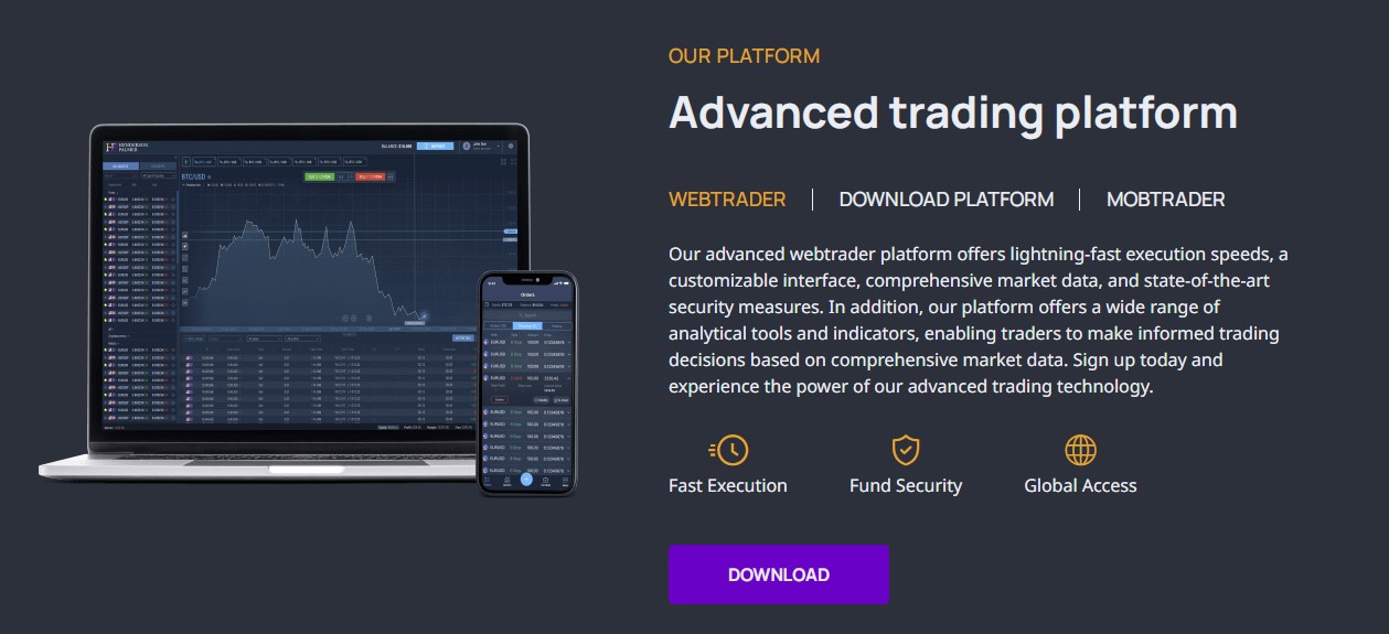 Henderson Palmer trading platform