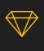 Yellow diamond-shaped gem icon on a dark background, representing a jewel or premium item